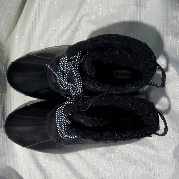 Sports Ladies Black Duck Boot - Picture 4 of 7